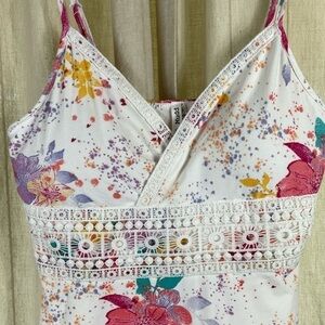 MUDD WOMENS  MINI DRESS SIZE XS FLORAL DESIGN 
#1